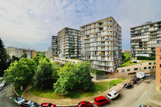 Prodej bytu 1+1 - Praha 3 - Žižkov - Pohled z okna