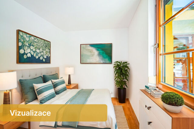 Prodej bytu 2+kk Praha 6 - Ložnice